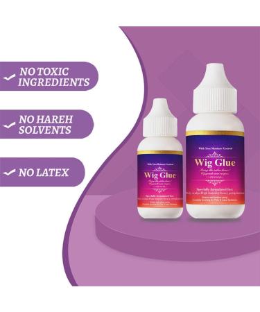Beautfave Waterproof Wig Glue - Strong Hold Adhesive for Lace Front Wigs & Hairpieces - Buy Online on SooperMarket.com