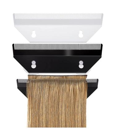 Hair Holder 2 Pieces Acrylic Hair Portable Holder Wig Rack Hair