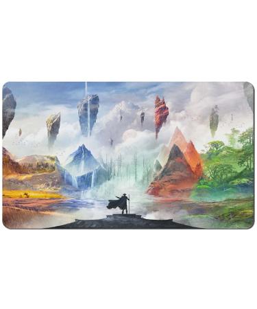 Paramint Eternal Wanderer (Stitched) - MTG Playmat - Compatible for Magic The Gathering Playmat - Play MTG, YuGiOh, Pokemon, TCG - Original Play Mat Art Designs & Accessories