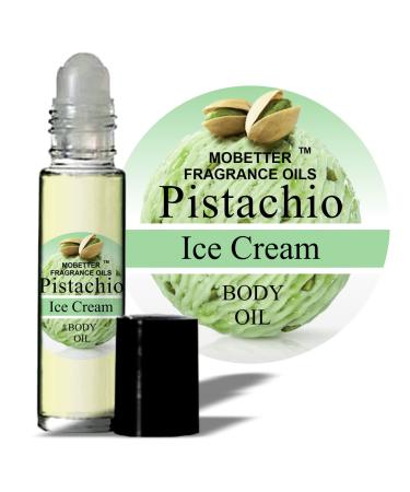 MOBETTER FRAGRANCE OILS Pistachio Ice Cream Perfume Cologne Body Oil Pistachio 0.33 Fl Oz (Pack of 1)