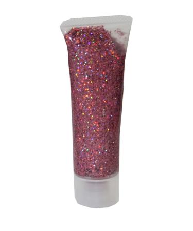 Eulenspiegel - Glitter Gel Body Glitter Body Glitter Make-up Carnival Festival Pink Jewel 18 ml (Pack of 1)
