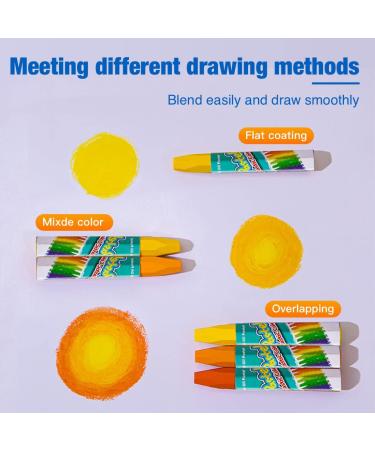 Non-Toxic Oil Pastels Set - 36 Assorted Colors for Kids, Artists & Beginners - Soft Pastels for Painting, Drawing & Graffiti - Art Supplies - Buy Online on SooperMarket.com