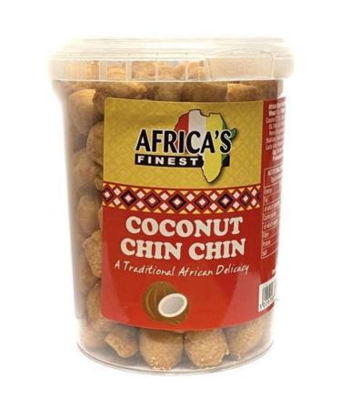 Africas Finest Chin Chin Coconut 250g Box of 12-Fd