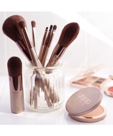 Delilah Angled Liner Precision Brush - Perfect Gel Eyeliner Makeup Brush | Cruelty-Free | Wooden Handle | International Shipping - Buy Online on SooperMarket.com