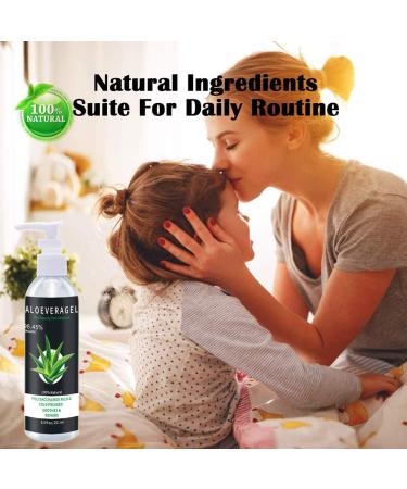 Aloe Vera Gel for Face Scalp & Hair - Soothing After Sun Moisturizer | International Shipping Available - Buy Online on SooperMarket.com