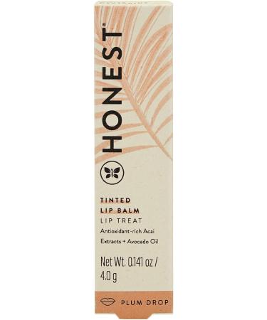 Tinted Lip Balm - Plum Drop by Honest for Women - 0.141 oz Lip Balm - Buy Online on SooperMarket.com