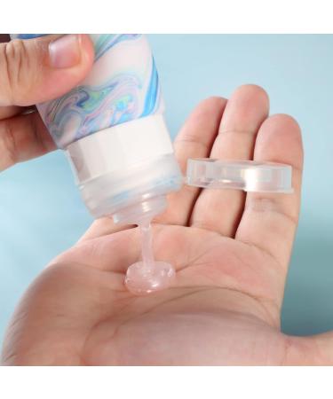 Gemice Travel Bottles 85ml - TSA Approved Leak-Proof BPA-Free Travel Accessories for Shampoo & Soap (Set of 4) - Buy Online on SooperMarket.com