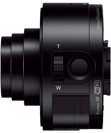 Sony DSC-QX10/B Smartphone Attachable 4.45-44.5mm Lens-Style Camera Black QX 10 Base - Buy Online on SooperMarket.com