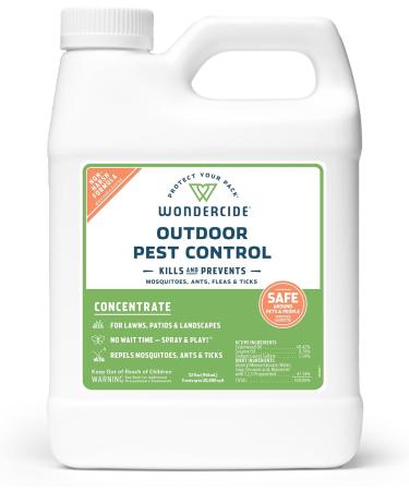Wondercide Outdoor Pest Control Mosquito, Ant, Roach, and Insect Killer - 32 Fl Oz.