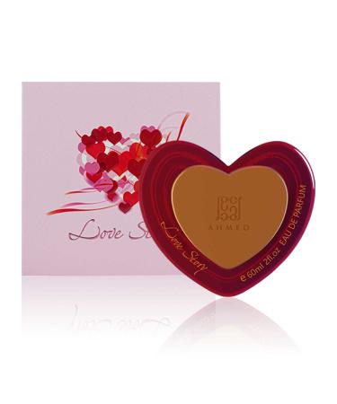 AHMED LOVE STORY Perfume for Women a 60mL Oriental fragrance with Sultry Fruity Top Floral Heart and a Vanilla Musk and Sandalwood Base Al Maghribi Arabian Oud - Buy Online on SooperMarket.com