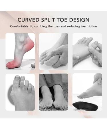 Professional Toe Spacers Separators - 6 Pairs | Flexible & Durable Bunion Corrector for Women - Buy Online on SooperMarket.com