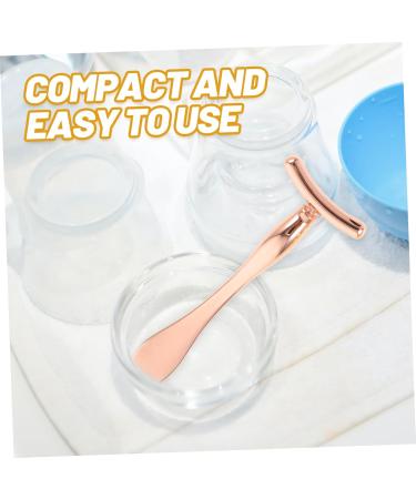 Golden Eye Massage Roller & T-Bar Set | Skin Care Tools for Eye Creams & Facial Masks | International Shipping - Buy Online on SooperMarket.com