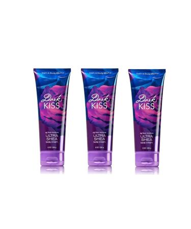 Bath & Body Works Ultra Shea Body Cream Dark Kiss Scent (3 Pack)