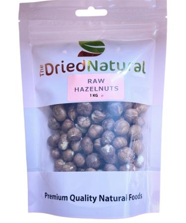 Hazelnuts Raw Whole Nuts Premium Quality%100 Natural - 1 KG - The Dried Natural