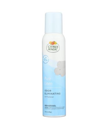 Citrus Magic Odor Eliminating Air Freshener Spray, Pure Linen, 3.0-Ounce