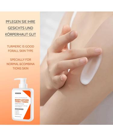 Shefave Turmeric Body Lotion Vitamin C Cream with Turmeric for Body Removes Dark Spots Cream for Dry Skin Moisturising Body Lotion Body Care Smooth Skin 200 ml - Buy Online on SooperMarket.com