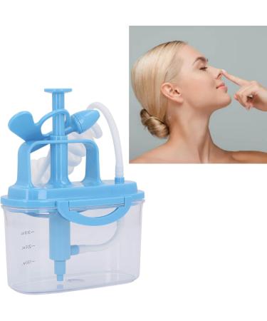 300ml Sinus Rinse Neti Pot Manual Press Nasal Wash for Deep Cleansing with Smoothing Breath Suitable for Home and Travel - Buy Online on SooperMarket.com