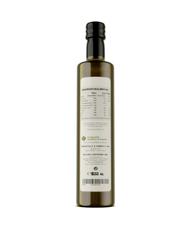 Buy Organic Apsogo Extra Virgin Olive Oil - Premium Cold Pressed from Crete Greece | 500ml Mild & Fruity Quality Oil - Buy Online on SooperMarket.com