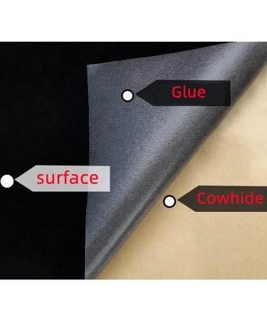 Zhousensen 30PCS Black Self Adhesive Felt Sheets - A4 Size Sticky Back Velvet Fabric for Jewelry Crafts - Buy Online on SooperMarket.com
