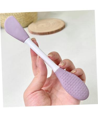 Mikinona Facial Applicator Silicone Cleansing Brush Brush Cleaning Scrubber Applicator Tool Mud Brush Wash Brush Dual Sided Applicator Clay Applicator Plastic Cleaner - Buy Online on SooperMarket.com