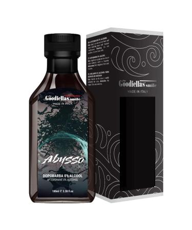 The Goodfellas' smile Abysso Zero Alcohol After Beard Liquid 100ml Abysso 1 g (1Pack)