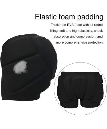 KASCLINO 3D Padded Shorts Protective for Snowboarding Ice Skating  EVA Short Pants Protective Gear Gear Guard Impact Pad Hip and Tailbone Protector for Kids & Adults(26.77-29.53 inch) Medium 26.77-29.53 Inch - Buy Online on SooperMarket.com