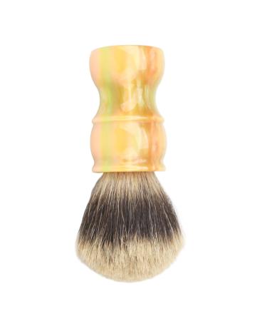 Bard foam brush for men wooden handle hairdressing salon hairdresser beard shaving brush facial cleaning care brush for wet shaving razor plane at home travel beard removal