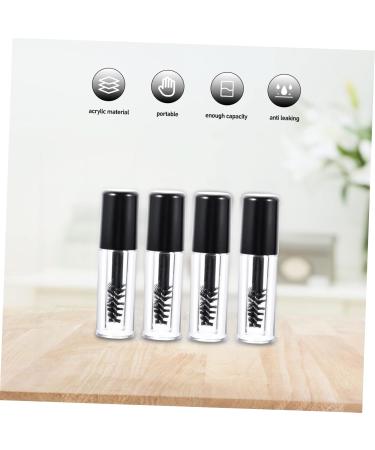 IMIKEYA 20pcs Empty Eyelashes Lip Gloss Transparent Mascara Tubes Reusable Mascara Bottles Miss Filling - Buy Online on SooperMarket.com