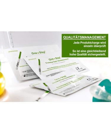 One-Step Ovulation Tests 100 High-Sensitivity Fertility Tests for Women Accurate Ovulation Monitoring - Buy Online on SooperMarket.com