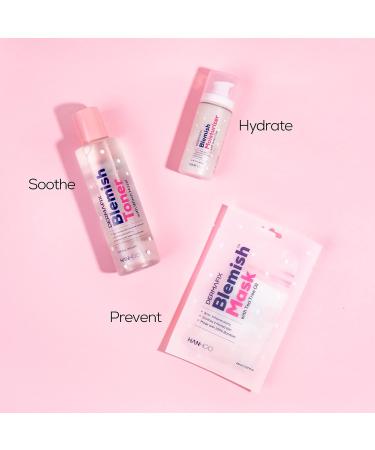 Hanhoo DermaFix Blemish Toner - Soothing Calamine & Witch Hazel Reduces Redness Controls Oil Prevents Breakouts - 6.76 fl. oz | International Shipping Available - Buy Online on SooperMarket.com