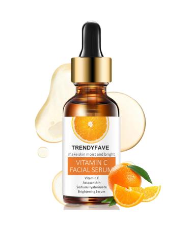 Trendyfave Vitamin C Serum for Face Vitamin C Face Serum Dark Spot Remover for Face Brightening Serum For Anti Wrinkle Reduce Fine Lines Vitamin C Hydrating Serum Serum Skincare Face Care