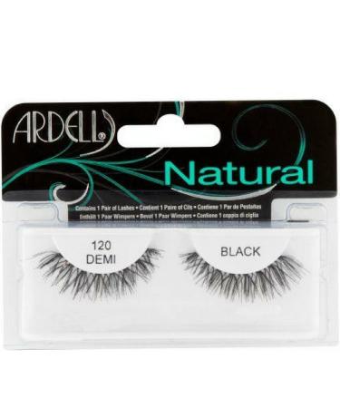 Ardell Fashion Lashes Natural Strip Lash Demi Black 120 1 ea (Pack of 10)