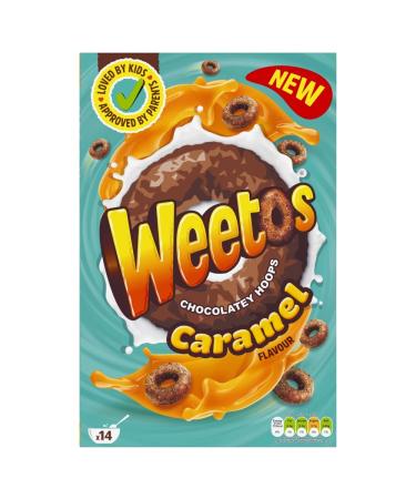 Weetos Chocolatey Hoops Caramel Flavour 420g