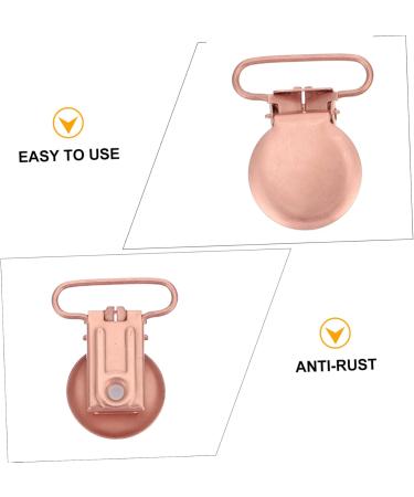 Packove 10-Pack Belt Clips with Duck Bill Buckle - 25mm Pacifier & Trouser Stocking Holders - Buy Online on SooperMarket.com