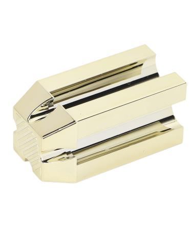 Eyebrow Pencil Sharpener 4 in 1 Eyebrow Pencil Sharpener Multifunctional Portable Eyebrow Cosmetic Sharpening Auxiliary Tool Gold