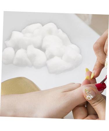 NOLITOY Organic Cotton Balls for Nail Care | 3 Manicure Tools & Pet Care | Bulk Cotton Balls for Nail Polish Remover - Buy Online on SooperMarket.com