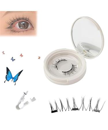 Crafty Magnetic Eyelashes Magnetic Eyelashes Viral Magnetic Lashes No Glue Needed Magnetic Eyelashes Kit Easy To Wear And Remove Reusable (EM09)