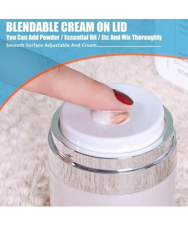 LAXED 1.7 Oz Airless Moisturizer Container Cosmetic Container with Pump New Empty Airless Travel Lotion Container - Buy Online on SooperMarket.com