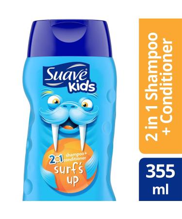 Suave Surf's Up 2-in-1 Shampoo and Conditioner, Hypoallergenic Coconut Fresh - 12 Fl Oz - Buy Online on SooperMarket.com