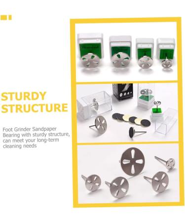 HAPINARY Foot Grinder Bearings Professional Grinder Bearing Convenient Bearing Dead Skin Grinding Tool Foot Dead Skin Sandpaper Bearing Easy Installation Grinding Bearing Nail Pedicure Tool - Buy Online on SooperMarket.com