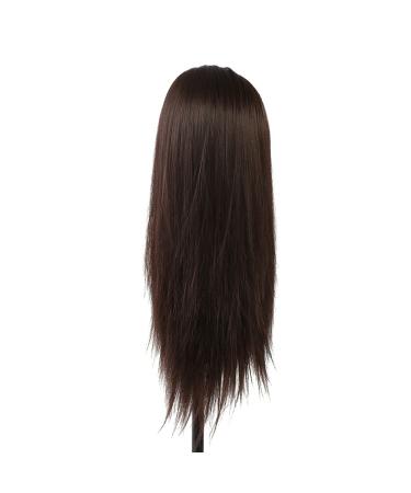 Head Studio Dolls - 60cm Hairdresser Doll for Practice | Blond Brown & Dark Fiber Boil-Proof Hair - Buy Online on SooperMarket.com