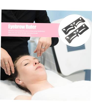 Beavorty 6 Pcs Eyebrow Ruler Molds Eyebrow Shaping Stencil Eyebrow Makeup Tools Eyebrow Trimming Card - Buy Online on SooperMarket.com