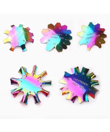 Professional Gel Cutter Tool Steel Stainless Multicolor Trimmer Edge Nail Art Multiple Style Shape Women for Smile Line French Cutter - Buy Online on SooperMarket.com