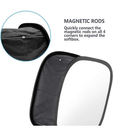 Neewer LED Light Panel Softbox with Strap Attachment and Bag - 16.3'' x 6.5'' Outer, 9.8'' x 8.7'' Inner - Foldable Light Diffuser for Studio Photography and Video Shooting - Buy Online on SooperMarket.com