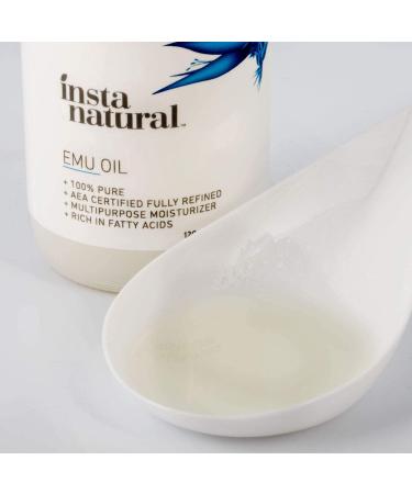 InstaNatural Emu Oil Body Treatment - 4 fl oz | Hydrating Skin Moisturizer - Buy Online on SooperMarket.com