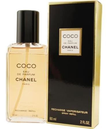 Coco by Chanel for Women Eau De Parfum Spray 2 Ounce Refill 2 Fl Oz (Pack of 1)