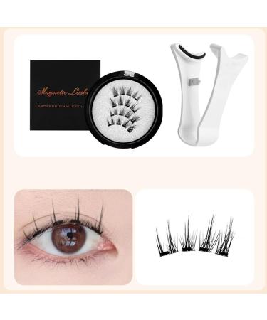 DASHIELL False Eyelashes Magnetic | No Glue Needed Eyelashes Kit With Applicator | Easy To Apply Lightweight Reusable No Glue Needed Lashes For All-Day Comfort - Buy Online on SooperMarket.com