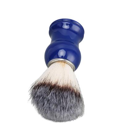 Men's Shaving Brush with Blue Handle - Salon Quality Lightweight Nylon Brushes for Comfortable Shaves - Perfect Gift for Boyfriends and Dads - Buy Online on SooperMarket.com