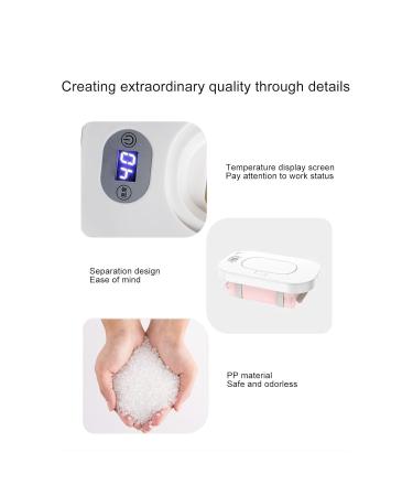 Portable Wiping Warmer with Temperature Control | Moisturizing & Insulating | Compact Design for Travel & Home Use - Buy Online on SooperMarket.com