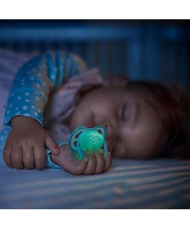 Philips Avent Ultra Air Nighttime Pacifier - BPA-Free Breathable Shining & Includes Sterilization Box - For Babies 6-18 Months - Buy Online on SooperMarket.com